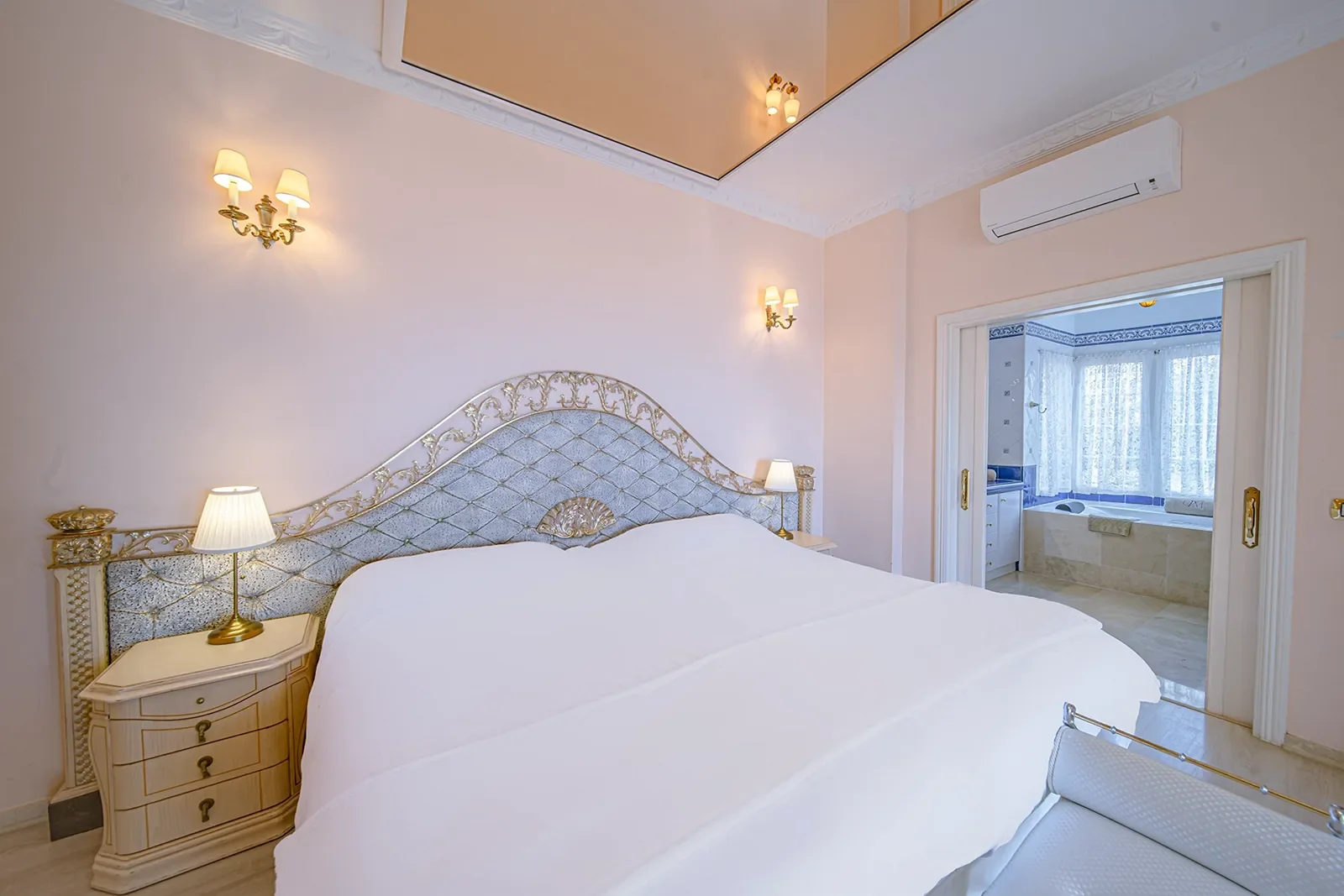 Angels super king bedroom and ensuite bathroom